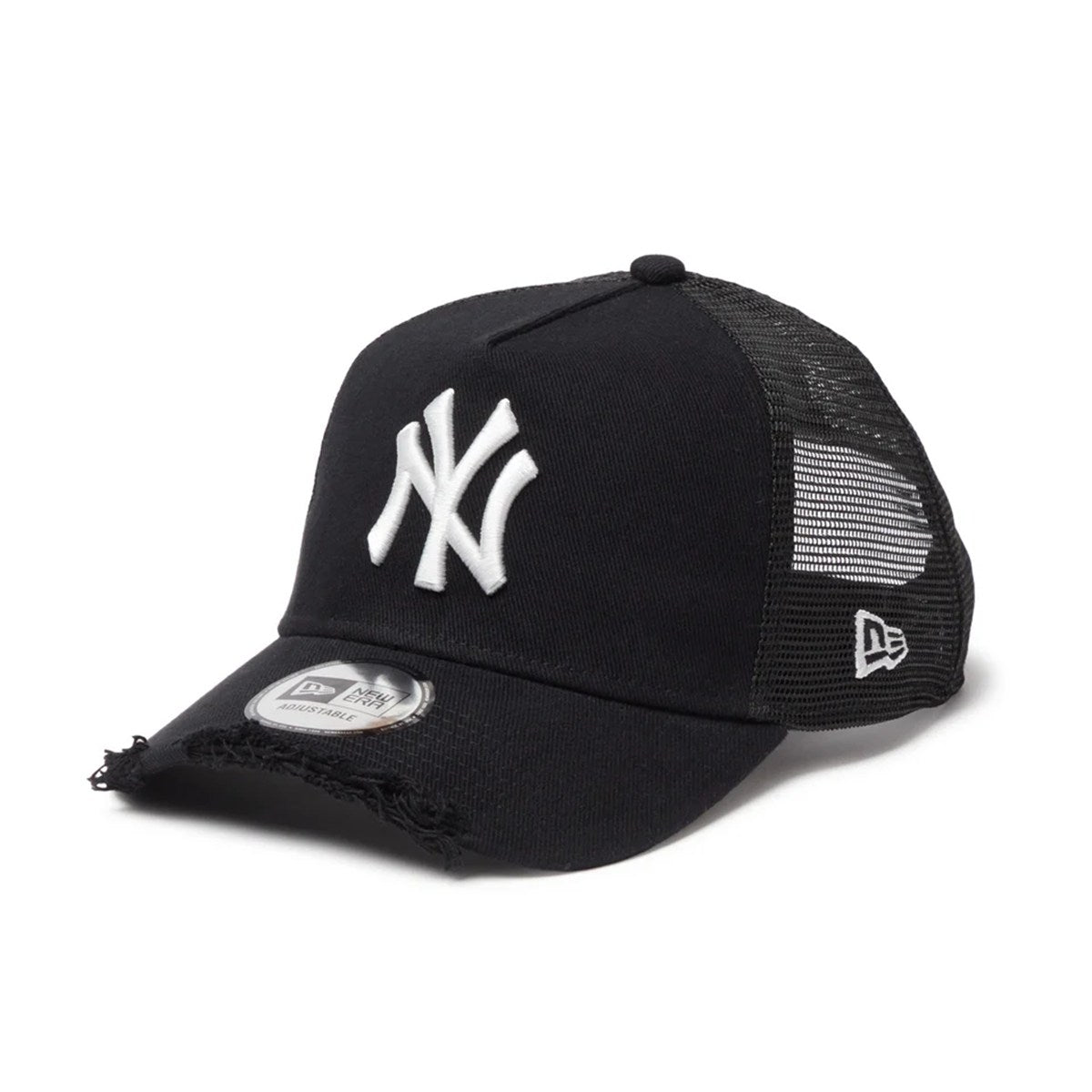 NEW ERA New York Yankees - 9FORTY A-Frame MLB Damaged Cap BLACK 【14744899】