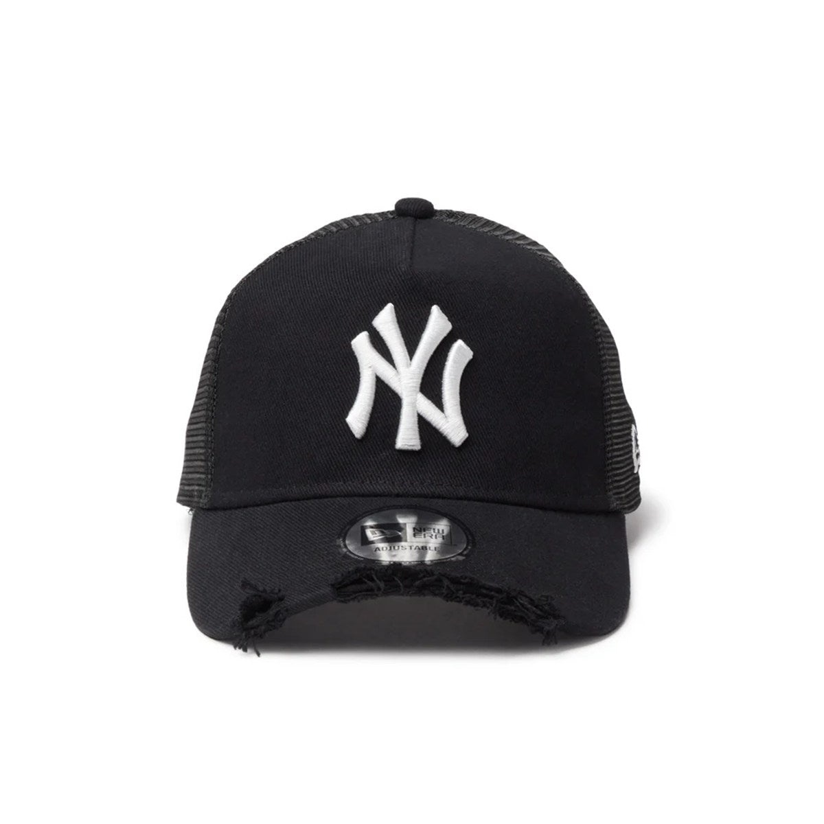NEW ERA New York Yankees - 9FORTY A-Frame MLB Damaged Cap BLACK 【14744899】