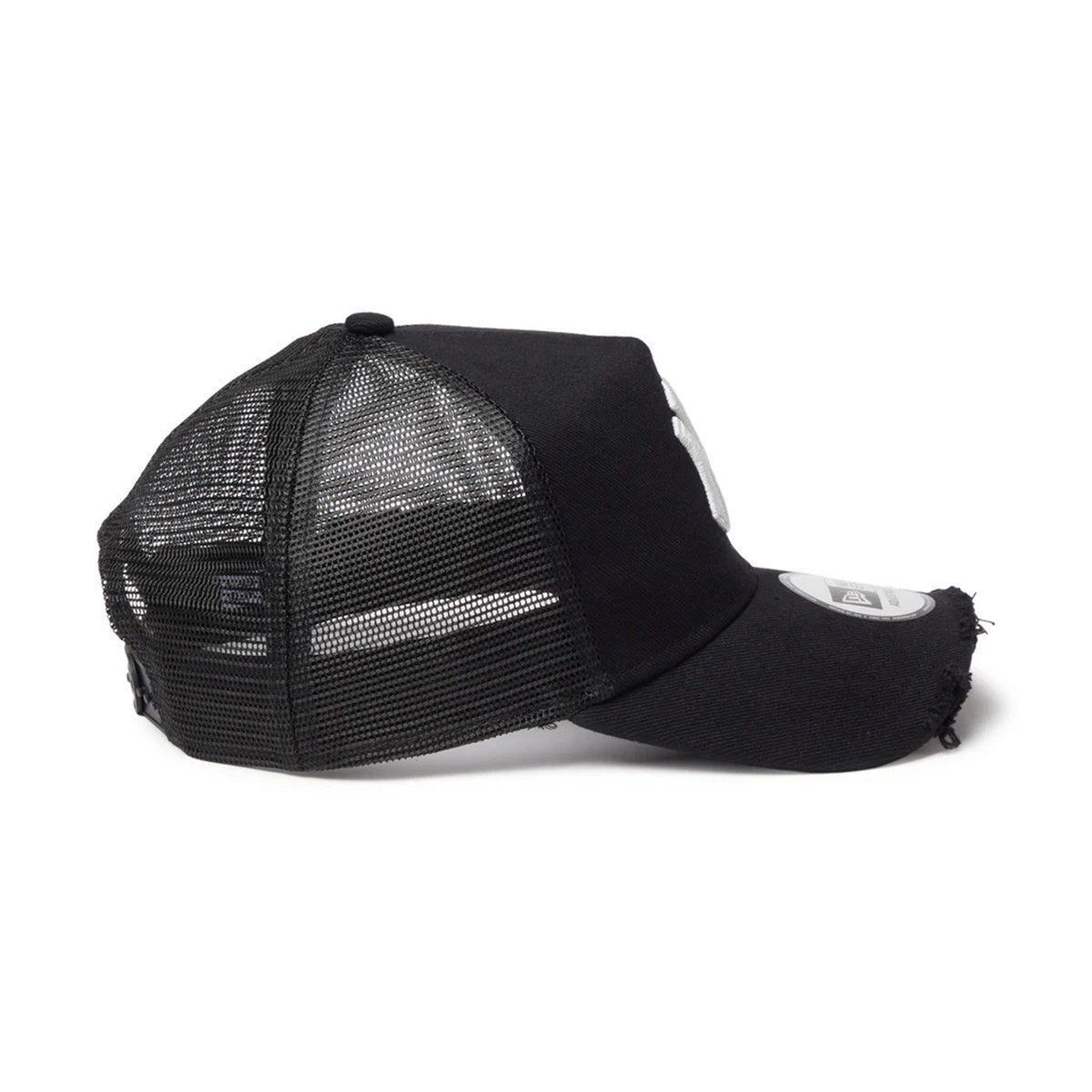 NEW ERA New York Yankees - 9FORTY A-Frame MLB Damaged Cap BLACK 【14744899】