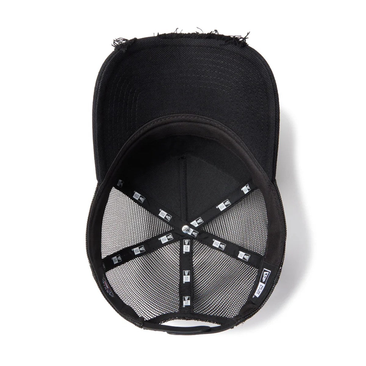 NEW ERA New York Yankees - 9FORTY A-Frame MLB Damaged Cap BLACK 【14744899】