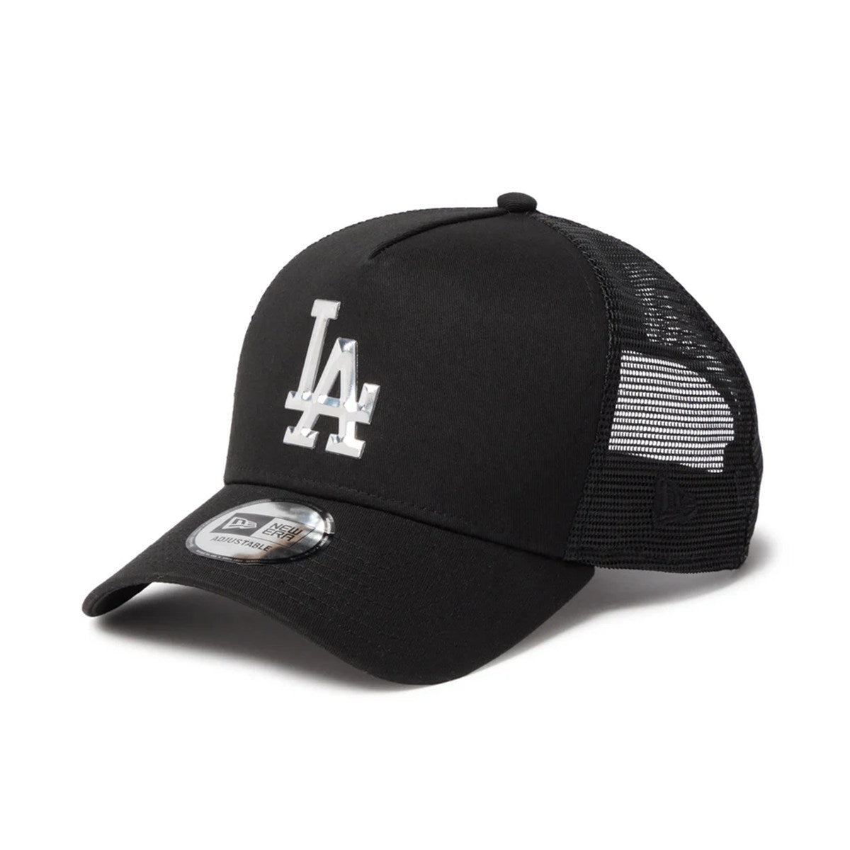 NEW ERA Los Angeles Dodgers - 9FORTY A-Frame TPU LOGO BLACK 【14744913】