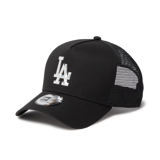 NEW ERA Los Angeles Dodgers - 9FORTY A-Frame TPU LOGO BLACK 【14744913】