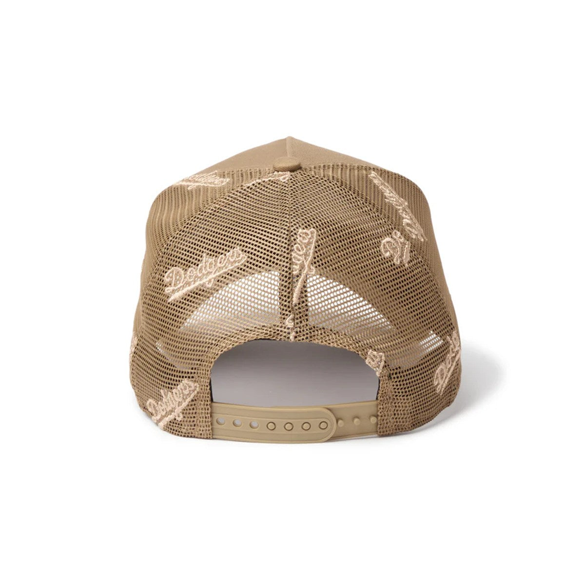 NEW ERA - Los Angeles Dodgers 9FORTY A-Frame MLB Embroidered Mesh KHAKI 【14744916】