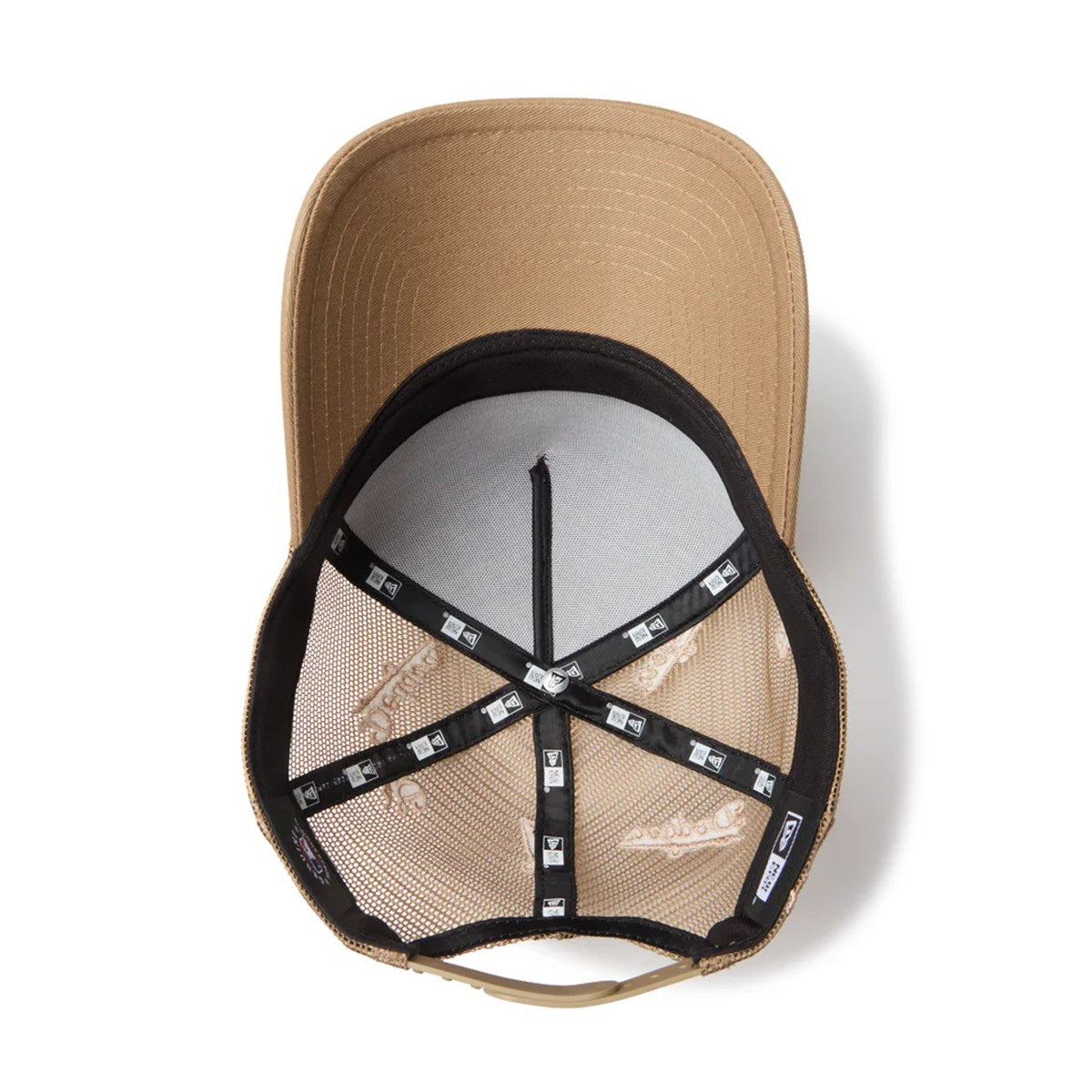 NEW ERA - Los Angeles Dodgers 9FORTY A-Frame MLB Embroidered Mesh KHAKI 【14744916】