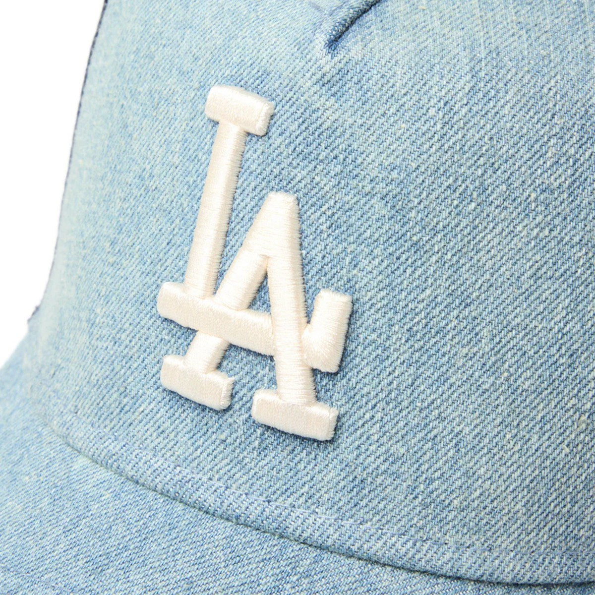 NEW ERA Los Angeles Dodgers - 9FORTY A-Frame MLB Damaged Denim WASHED DENIM 【14744918】