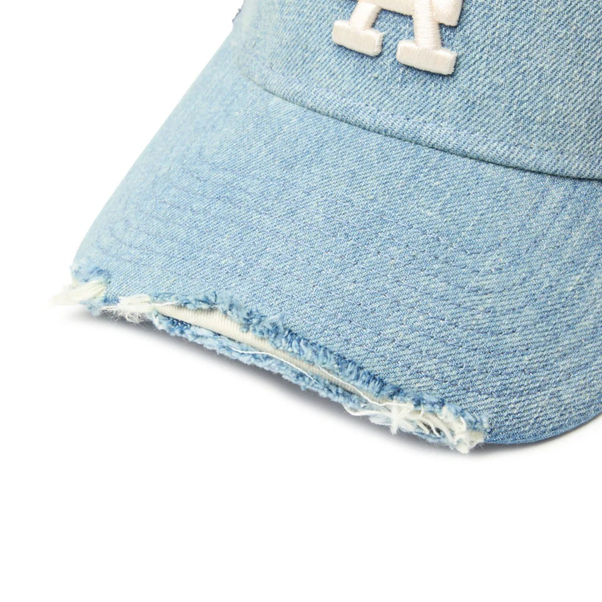 NEW ERA Los Angeles Dodgers - 9FORTY A-Frame MLB Damaged Denim WASHED DENIM 【14744918】