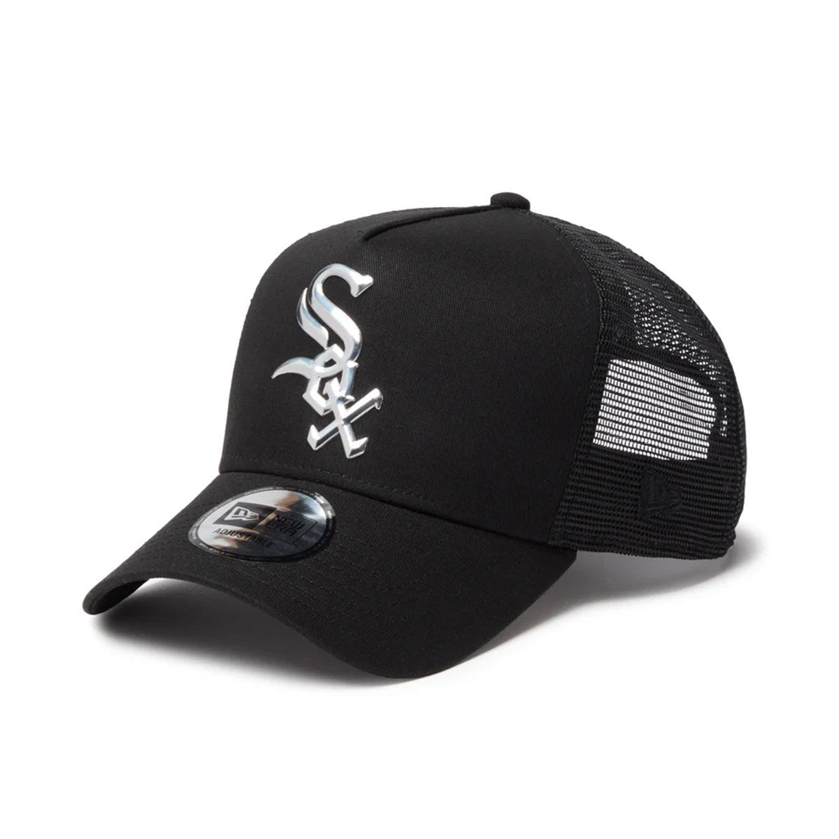 NEW ERA Chicago White Sox - 9FORTY A-Frame TPU LOGO BLACK 【14744945】