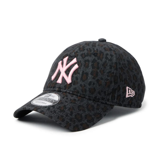 NEW ERA New York Yankees - 9TWENTY Leopard BLACK/PINK 【14745052】