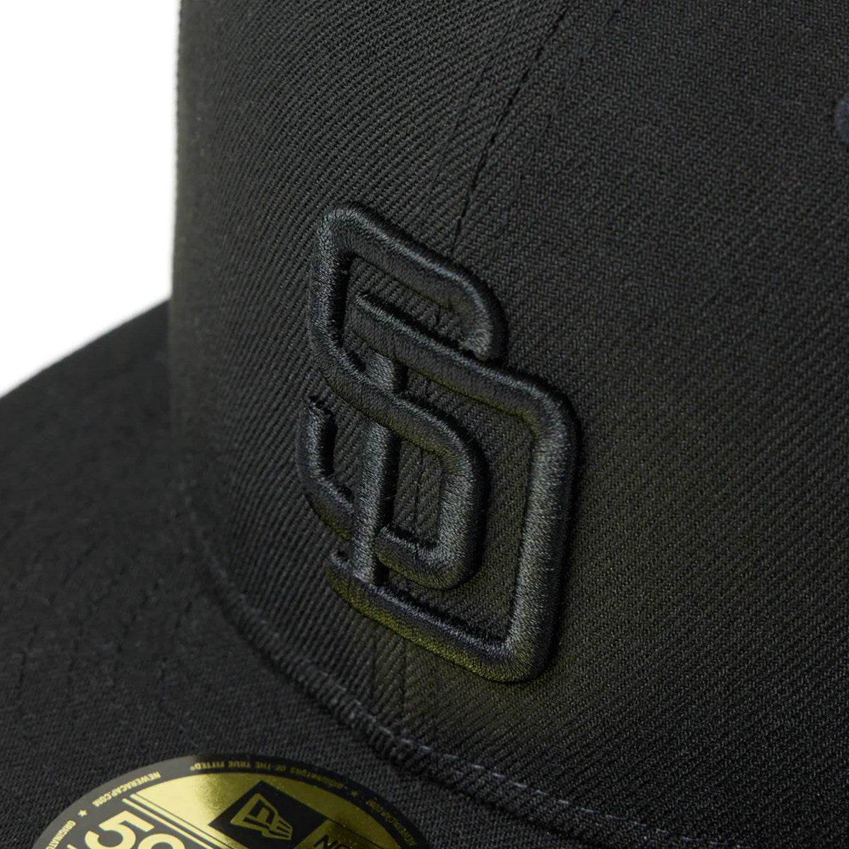 NEW ERA San Diego Padres - 59FIFTY 59FIFTY Tonal Logo BLACK 【14745139】