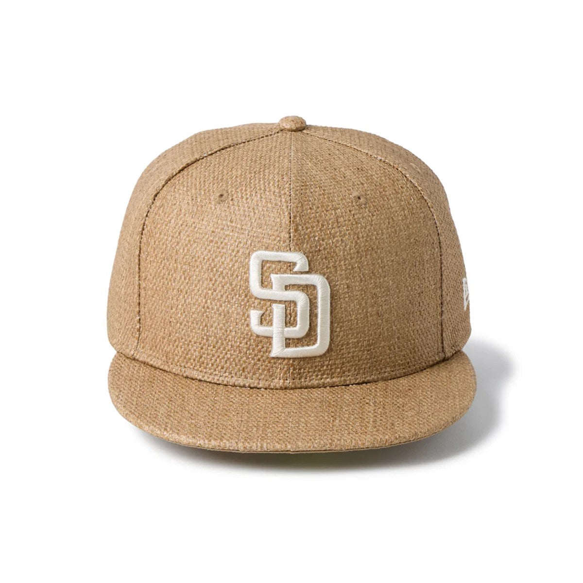 NEW ERA - San Diego Padres 59FIFTY Paper Straw KHAKI 【14745140】