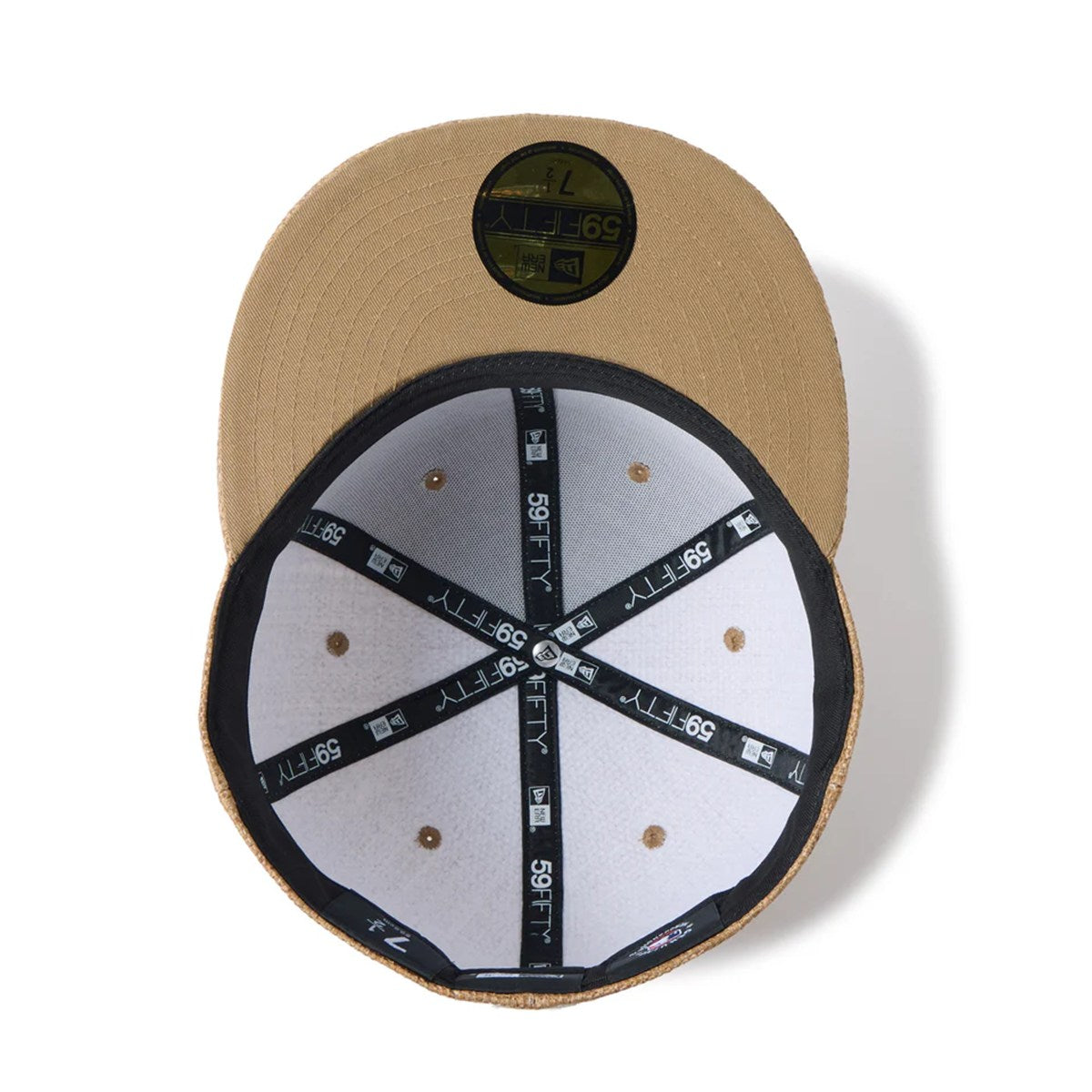 NEW ERA - San Diego Padres 59FIFTY Paper Straw KHAKI 【14745140】