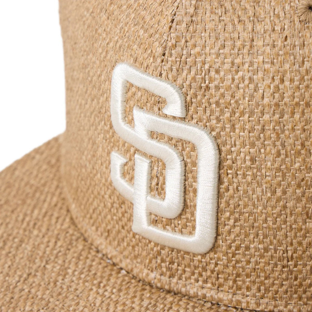 NEW ERA - San Diego Padres 59FIFTY Paper Straw KHAKI 【14745140】