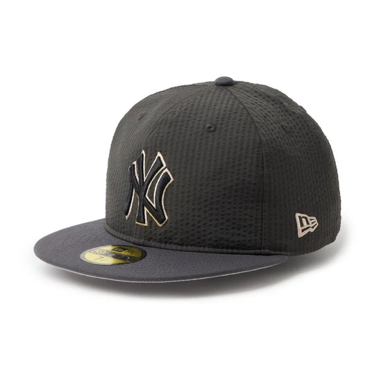 NEW ERA New York Yankees - 59FIFTY  Soft Buckram MLB Seersucker GRAPHITE 【14745144】