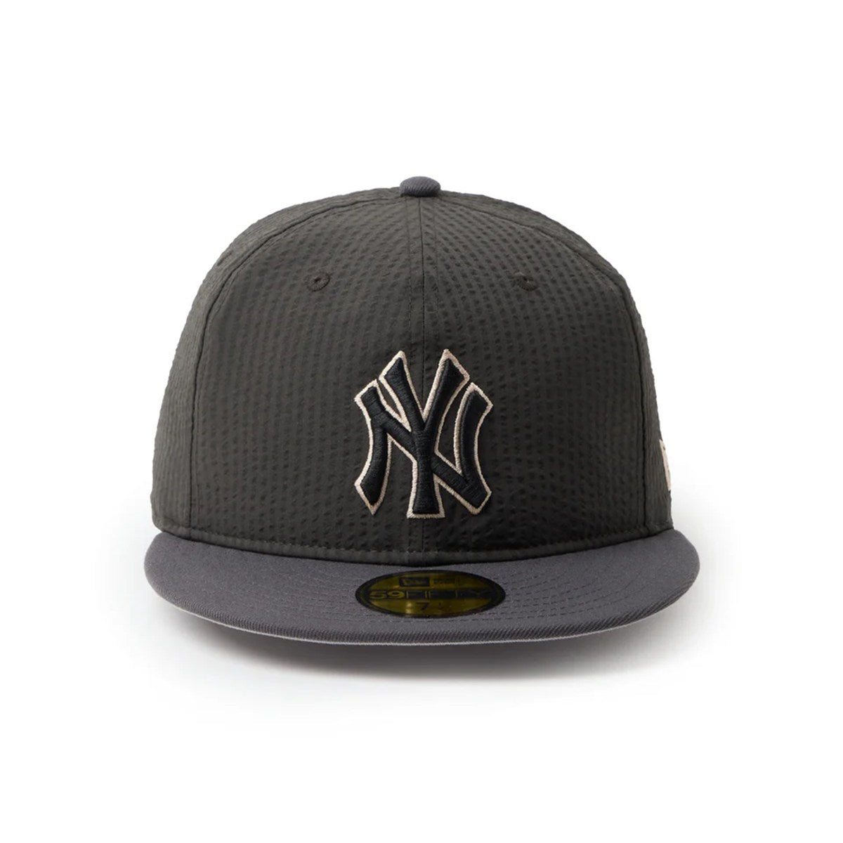 NEW ERA New York Yankees - 59FIFTY  Soft Buckram MLB Seersucker GRAPHITE 【14745144】