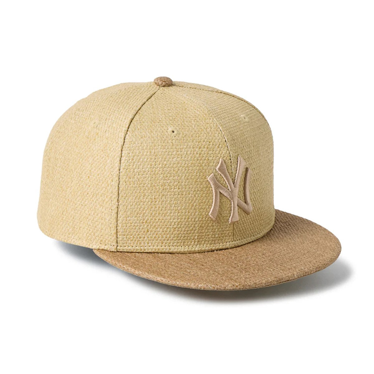 NEW ERA - New York Yankees 59FIFTY Paper Straw NATURAL/KHAKI【14745147】