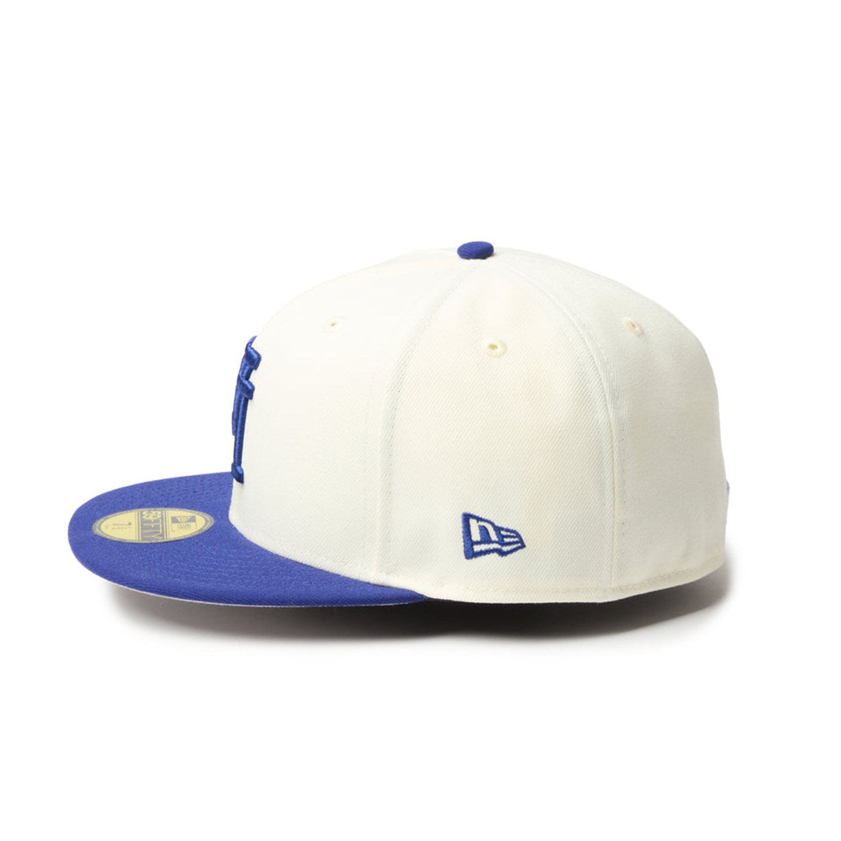 NEW ERA Los Angeles Dodgers - 59FIFTY 59FIFTY MLB Upside Down CHROME WHITE/DARK ROYAL 【14745160】