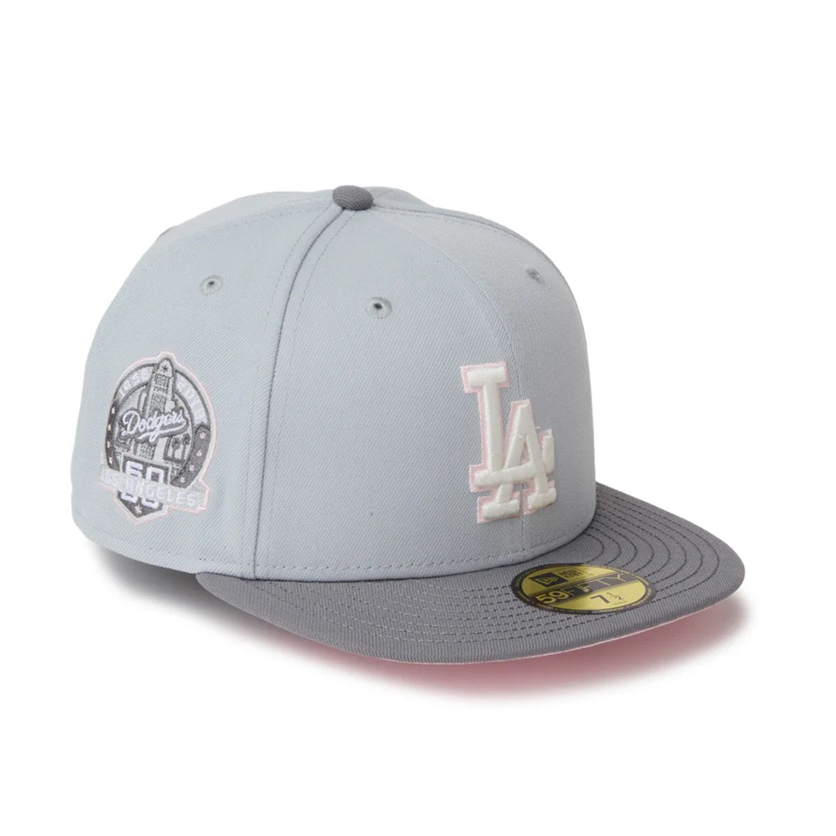 NEW ERA Los Angeles Dodgers - 59FIFTY Sakuranagashi 桜流し SNOW GRAY/STORM GRAY【14745163】