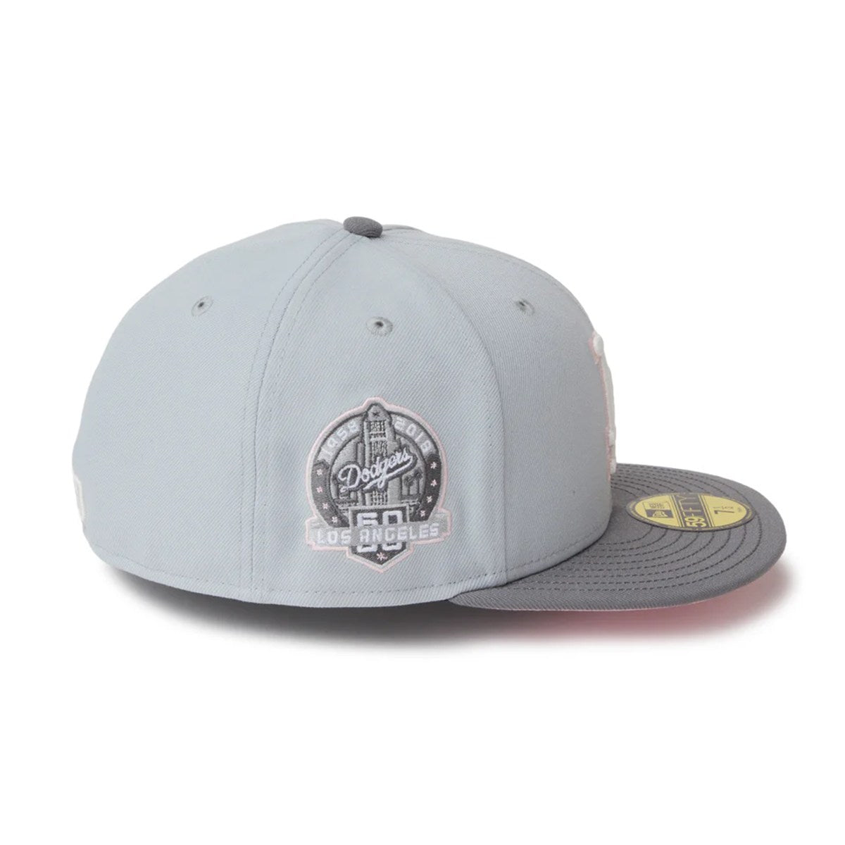 NEW ERA Los Angeles Dodgers - 59FIFTY Sakuranagashi 桜流し SNOW GRAY/STORM GRAY【14745163】