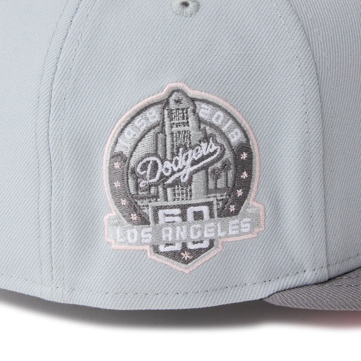 NEW ERA Los Angeles Dodgers - 59FIFTY Sakuranagashi 桜流し SNOW GRAY/STORM GRAY【14745163】