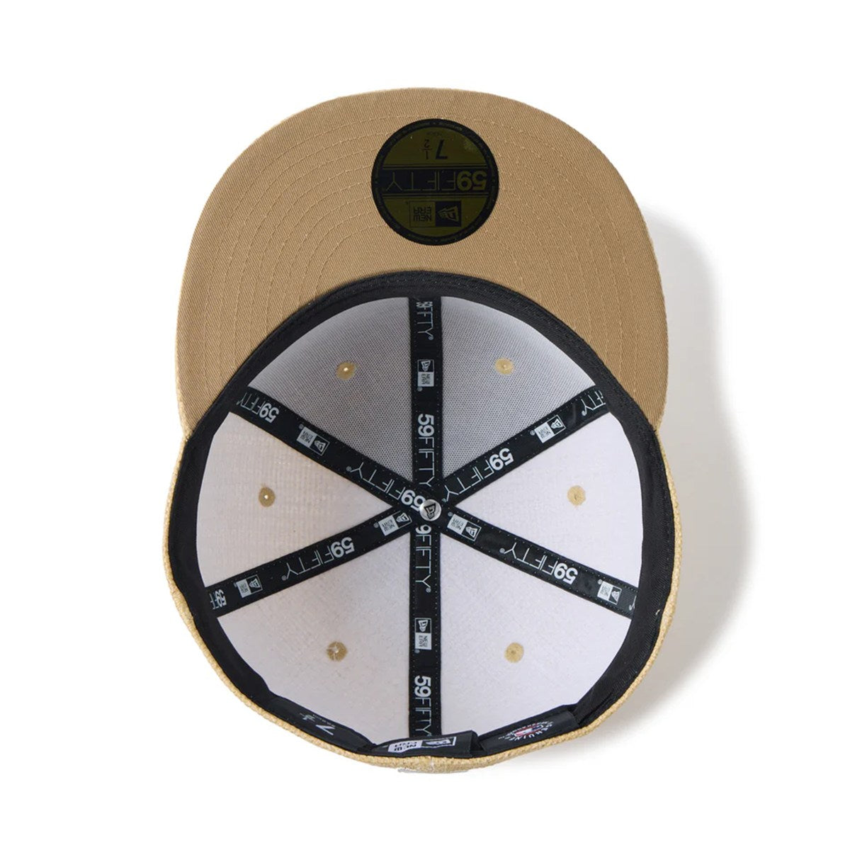 NEW ERA - Los Angeles Dodgers 59FIFTY Paper Straw NATURAL【14745165】