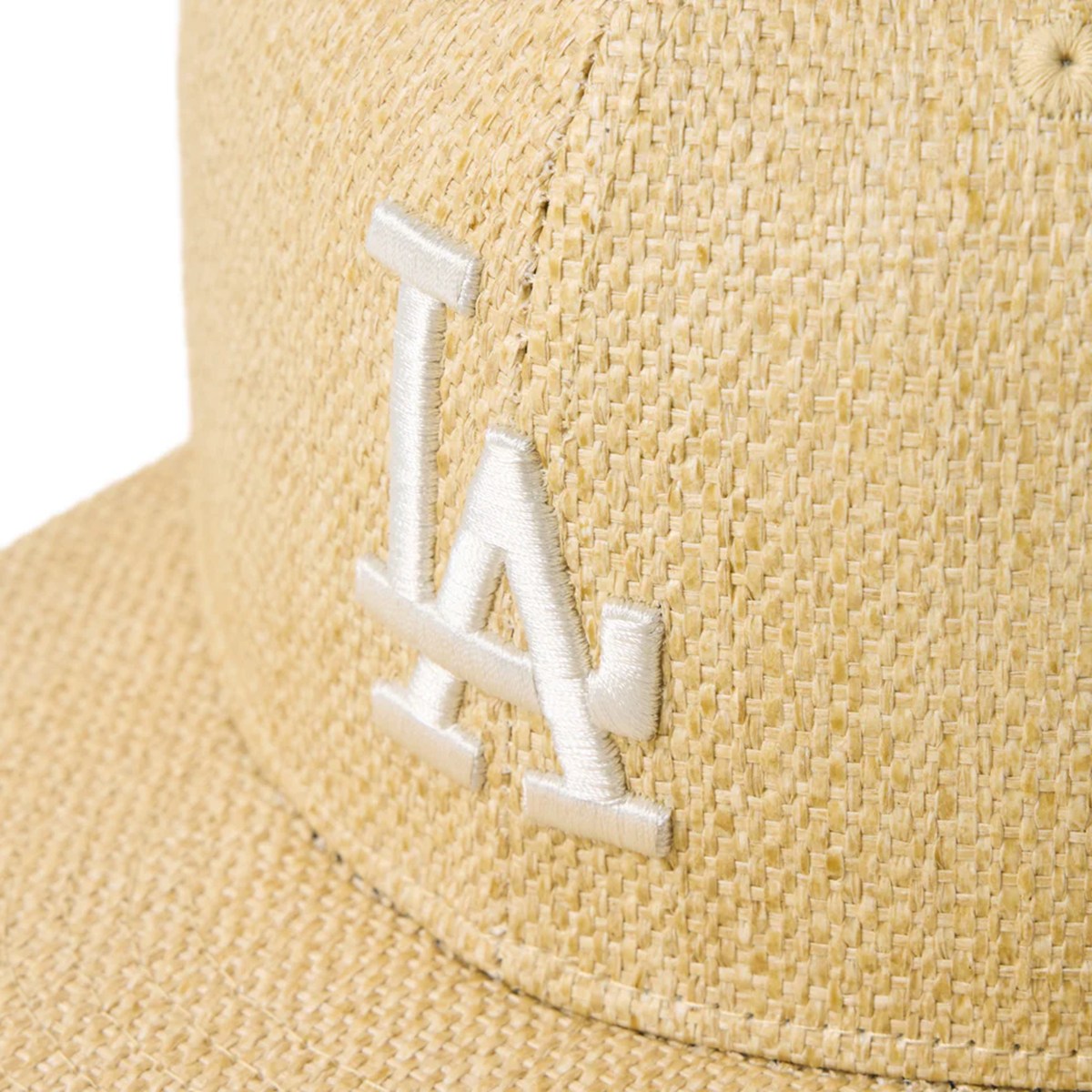 NEW ERA - Los Angeles Dodgers 59FIFTY Paper Straw NATURAL【14745165】