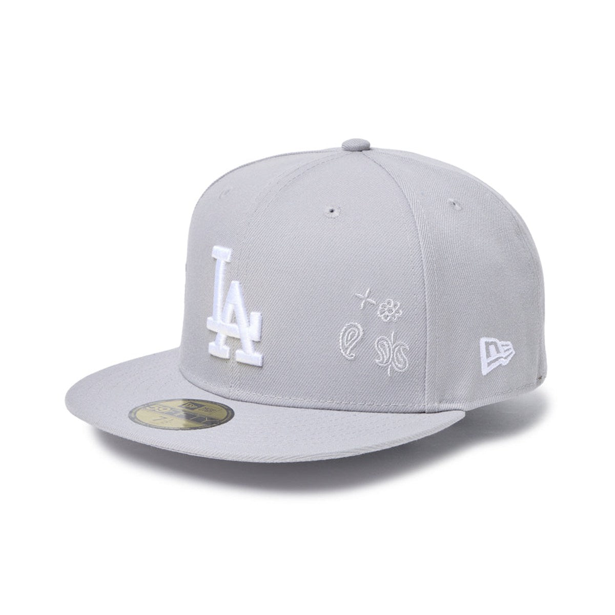 NEW ERA Los Angeles Dodgers - 59FIFTY Paisley Embroidery GRAY 【14745167】