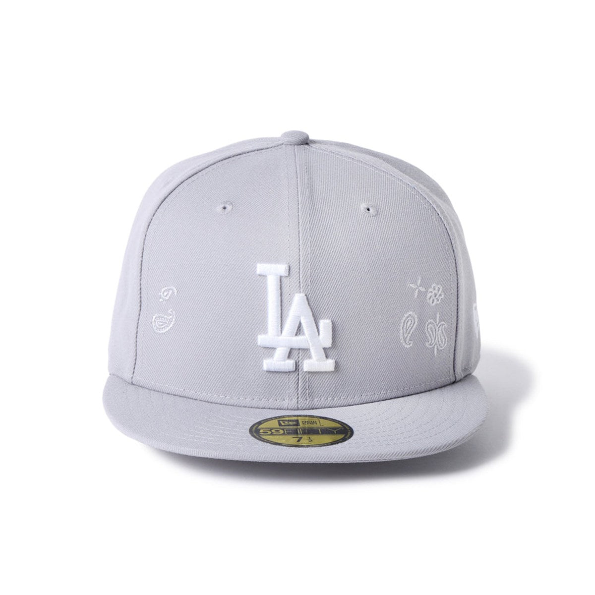 NEW ERA Los Angeles Dodgers - 59FIFTY Paisley Embroidery GRAY 【14745167】