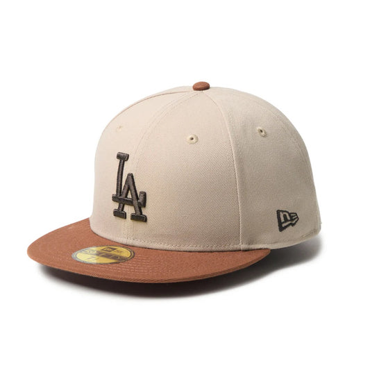 NEW ERA Los Angeles Dodgers - 59FIFTY Mocha Mousse ASH BROWN/TIRAMIS 【14745169】