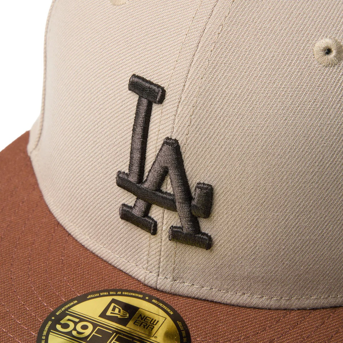 NEW ERA Los Angeles Dodgers - 59FIFTY Mocha Mousse ASH BROWN/TIRAMIS 【14745169】
