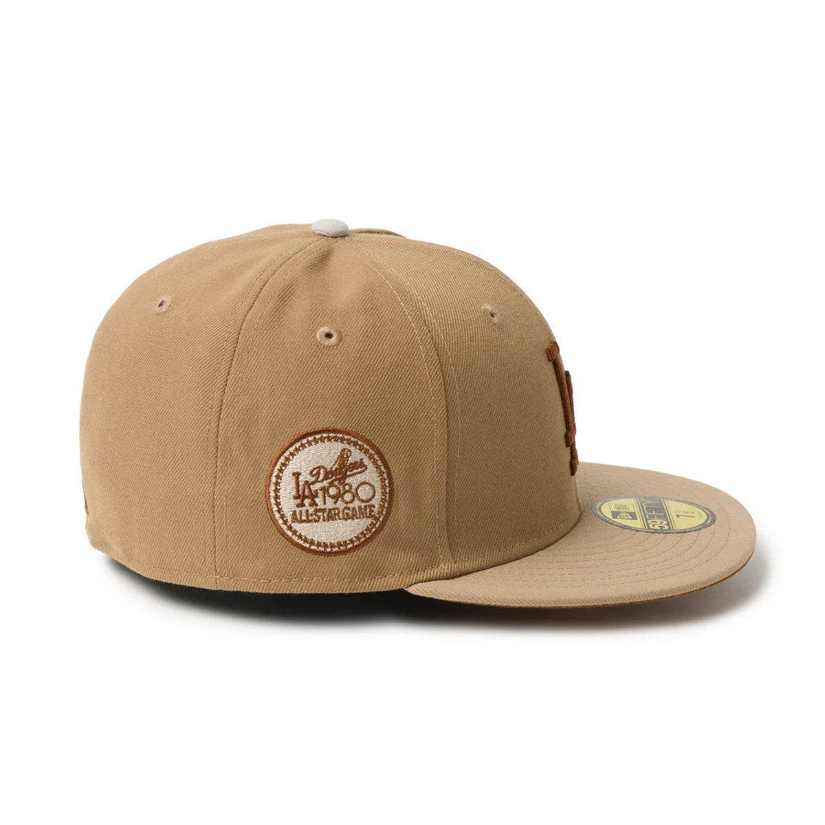 NEW ERA Los Angeles Dodgers - 59FIFTY MLB Camouflage Color KHAKI/CAMEL/STONE 【14745176】