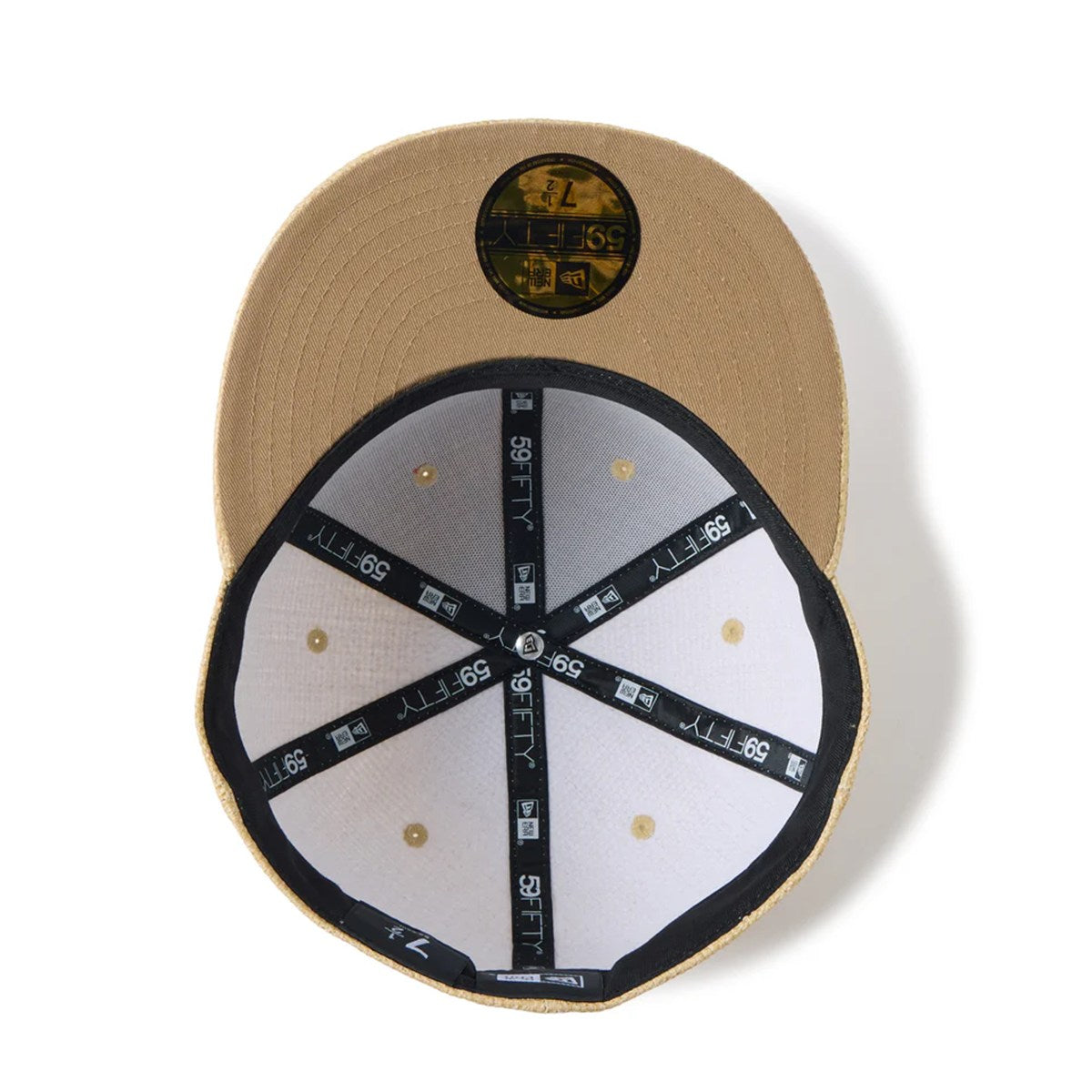 NEW ERA - 59FIFTY Paper Straw NATURAL 【14745182】
