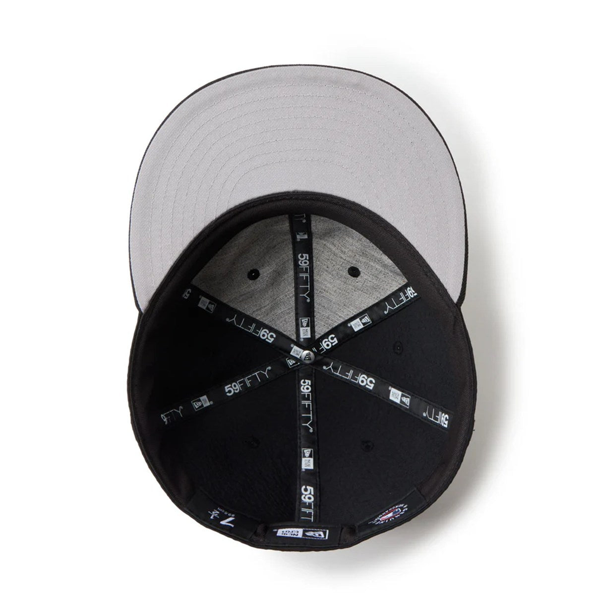 NEW ERA New York Mets - 59FIFTY Soft Buckram MLB Seersucker BLACK 【14745187】