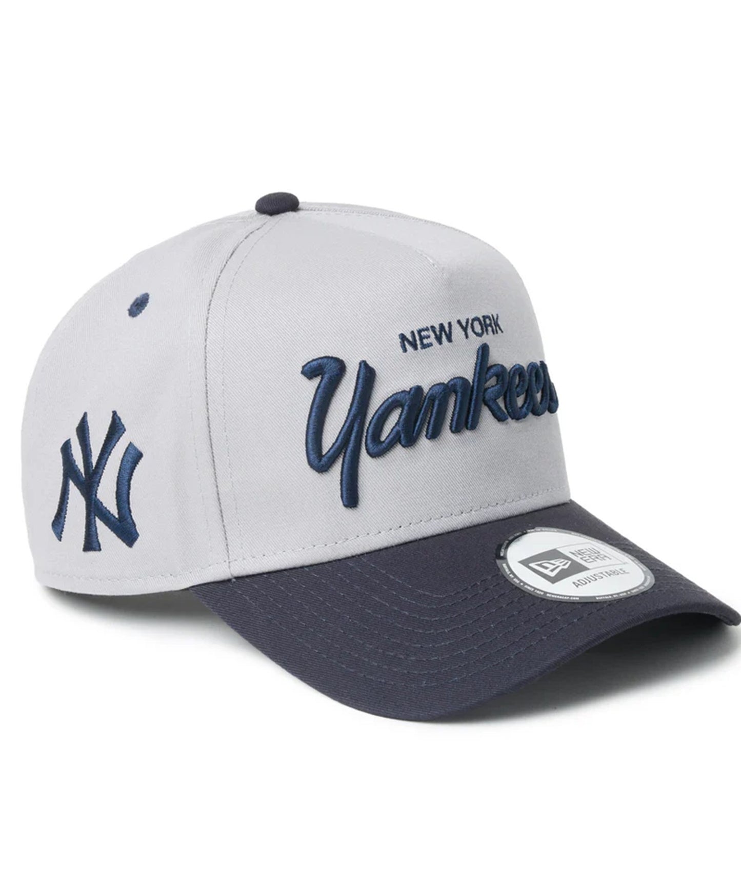 NEW ERA New York Yankees - 9FORTY A-Frame GOLF MLB 2-Tone GRAY/NAVY【14747299】