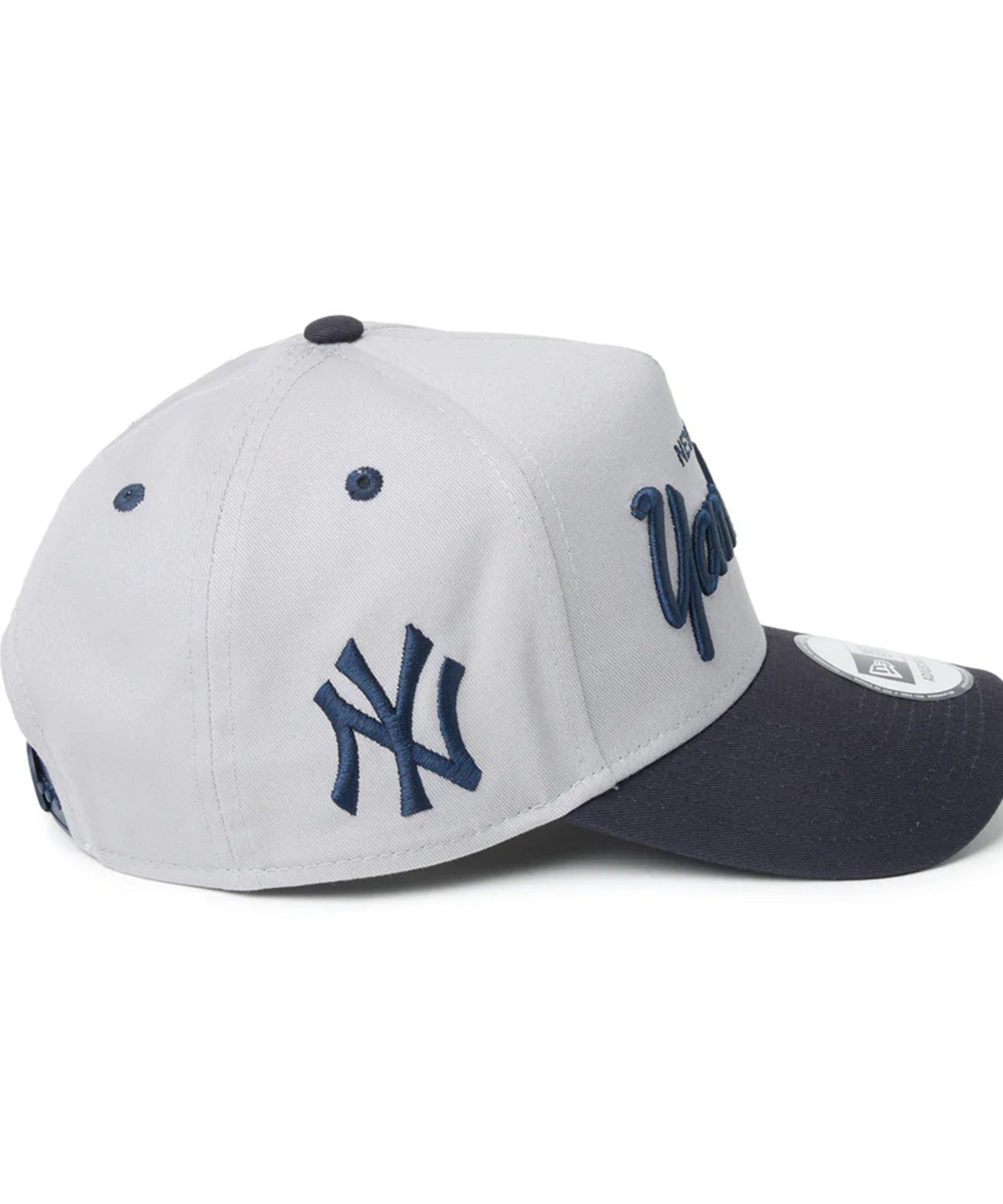 NEW ERA New York Yankees - 9FORTY A-Frame GOLF MLB 2-Tone GRAY/NAVY【14747299】