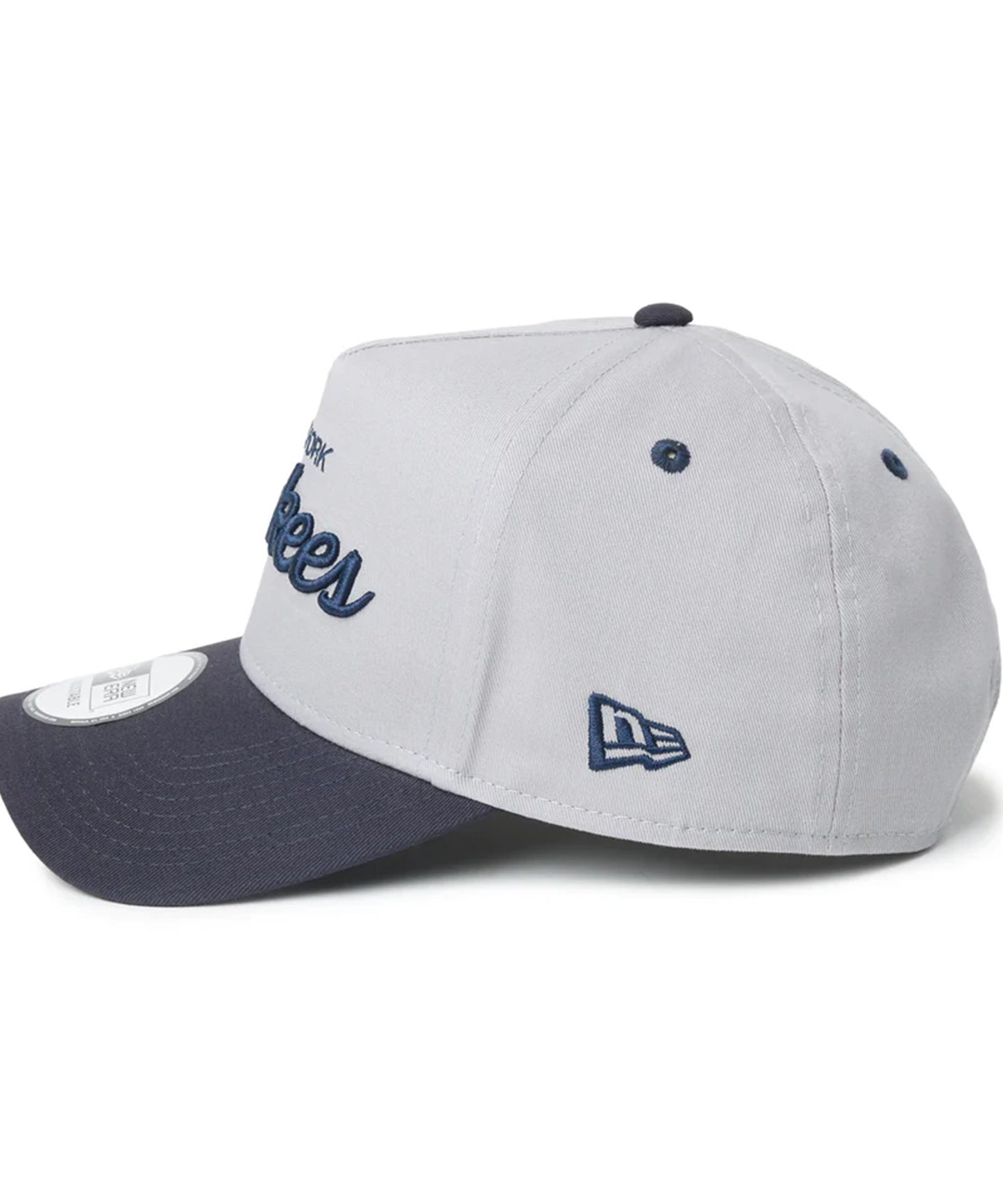 NEW ERA New York Yankees - 9FORTY A-Frame GOLF MLB 2-Tone GRAY/NAVY【14747299】
