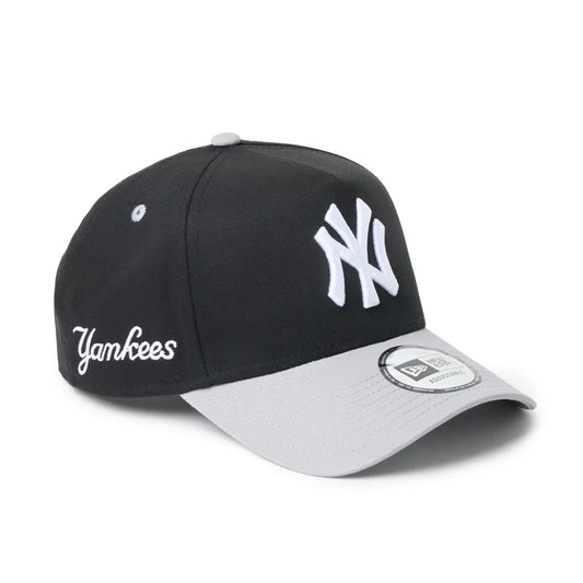 NEW ERA New York Yankees - 9FORTY A-Frame MLB 2-Tone BLACK/GRAY 【14747300】