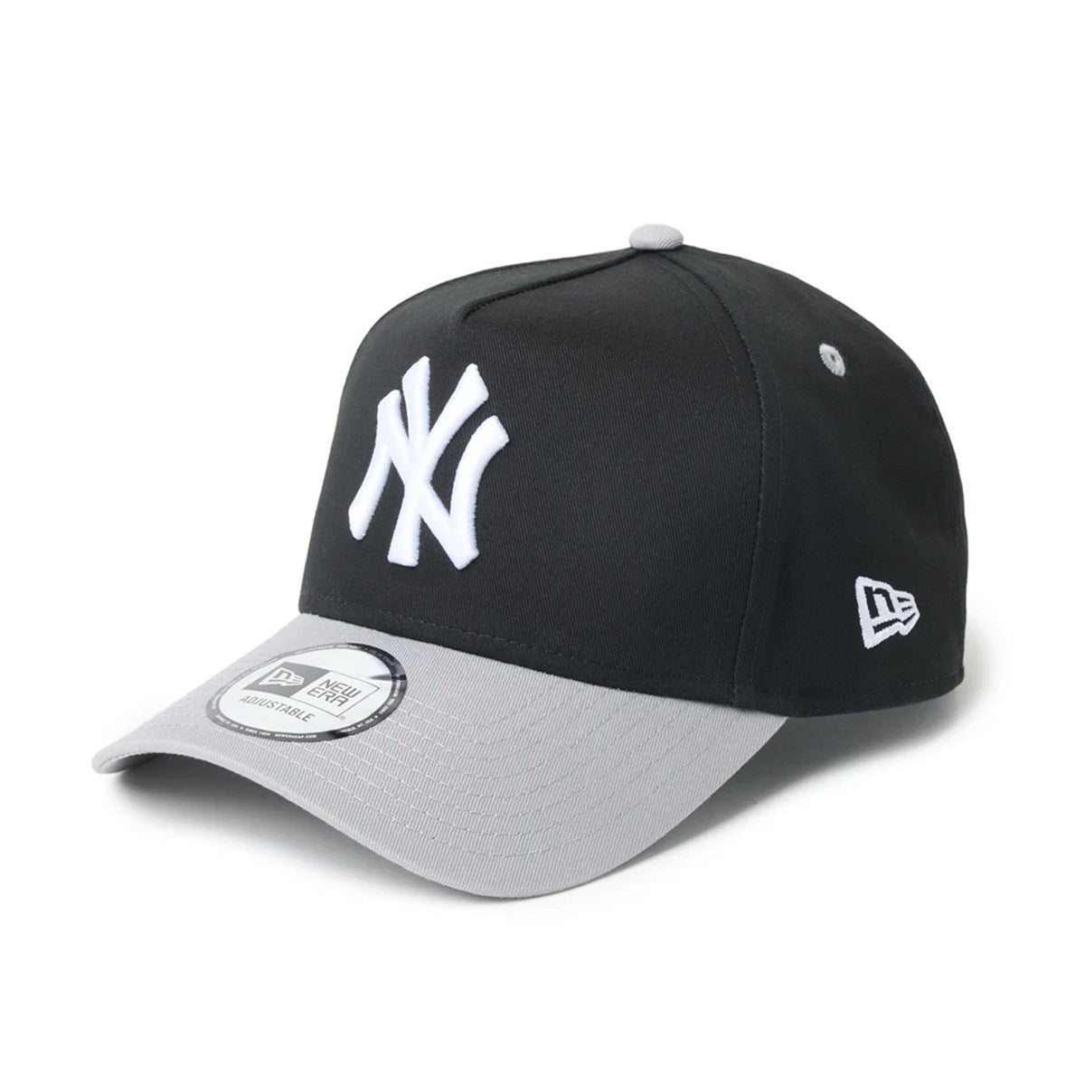 NEW ERA New York Yankees - 9FORTY A-Frame MLB 2-Tone BLACK/GRAY 【14747300】