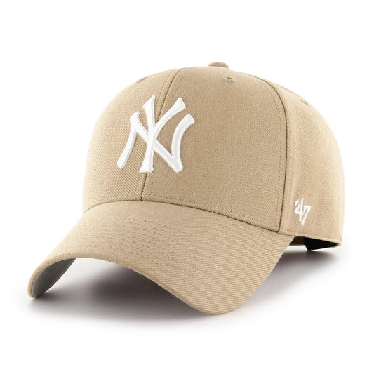 ’47 BRAND New York Yankees - MVP KHAKI【14751288 47A B-MVP17WBV-KHB】