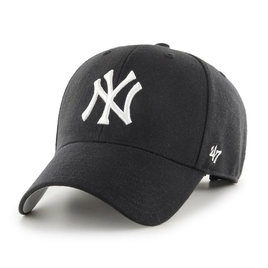 ’47 BRAND New York Yankees - MVP BLACK【14751297 47A B-MVP17WBV-BK】