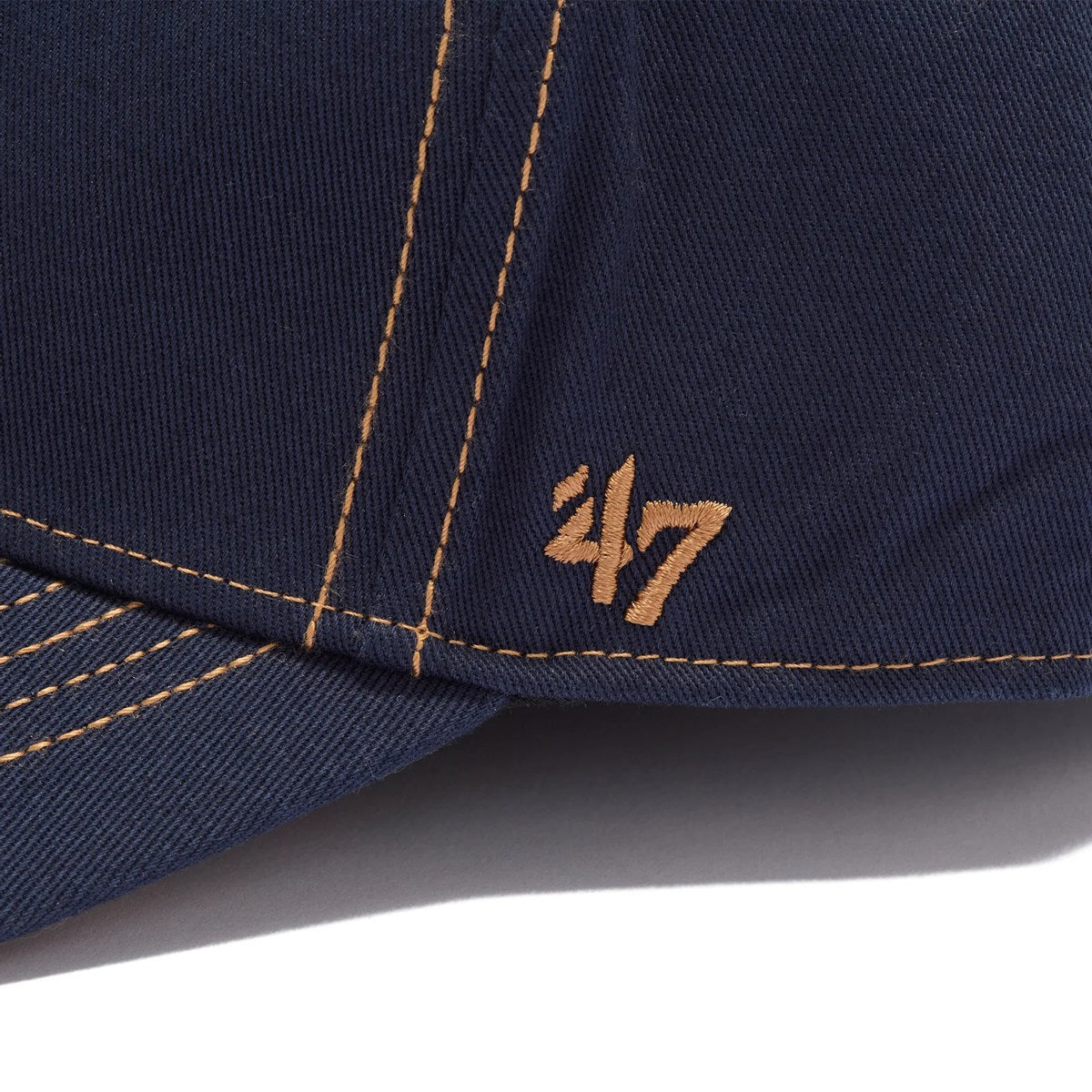 ’47 BRAND New York Yankees - MVP Contrast Stitch NAVY 【14751363 47A B-CONDT17GWS-NY】
