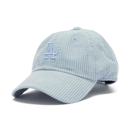 ’47 BRAND Los Angeles Dodgers - CLEAN UP Mellow Corduroy MIST BLUE 【14858214 47A B-MLOWC12C4S-Q1】