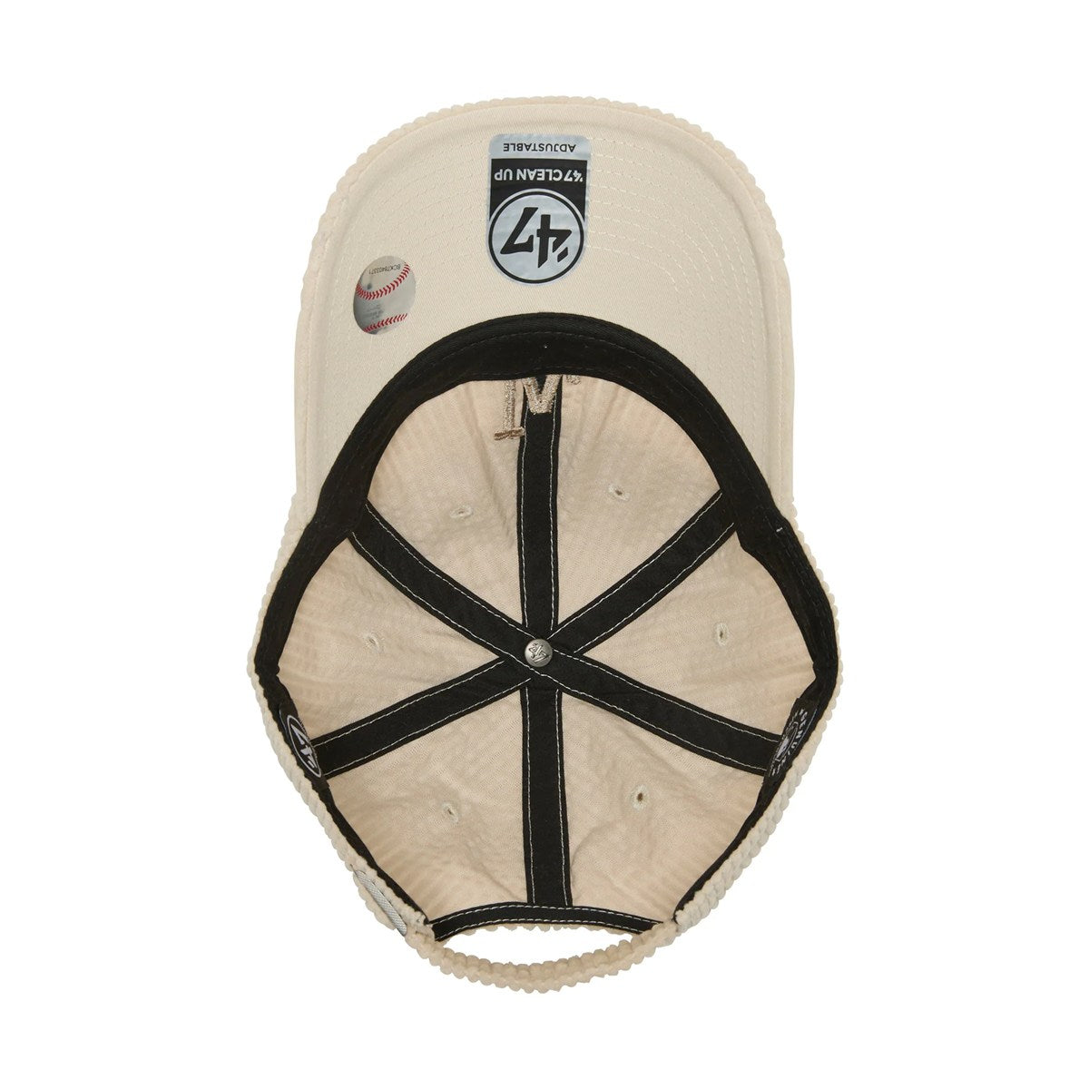 ’47 BRAND Los Angeles Dodgers - CLEAN UP Mellow Corduroy MOJAVE 【14858218 47A B-MLOWC12C4S-K0】