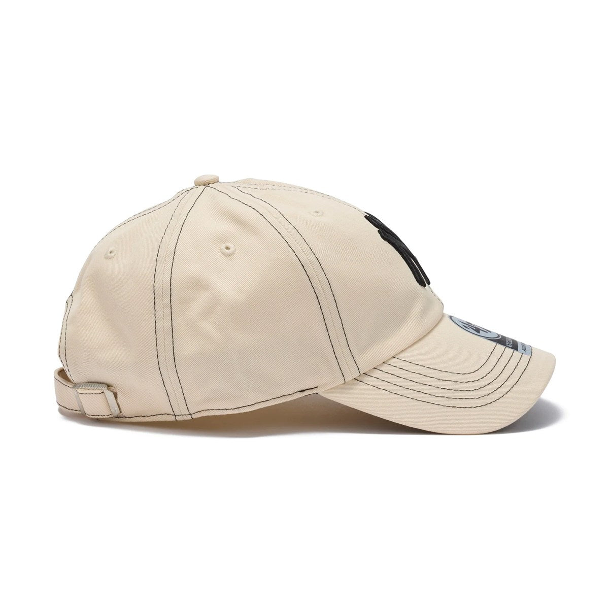 ’47 BRAND New York Yankees - CLEAN UP Contrast Stitch BEIGE 【14858224 47A B-CONCU17GWS-NT】