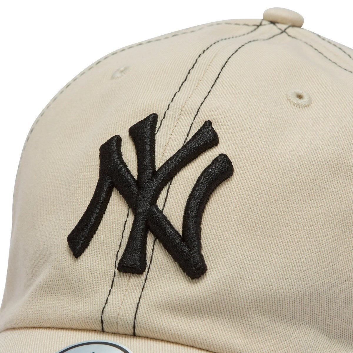 ’47 BRAND New York Yankees - CLEAN UP Contrast Stitch BEIGE 【14858224 47A B-CONCU17GWS-NT】