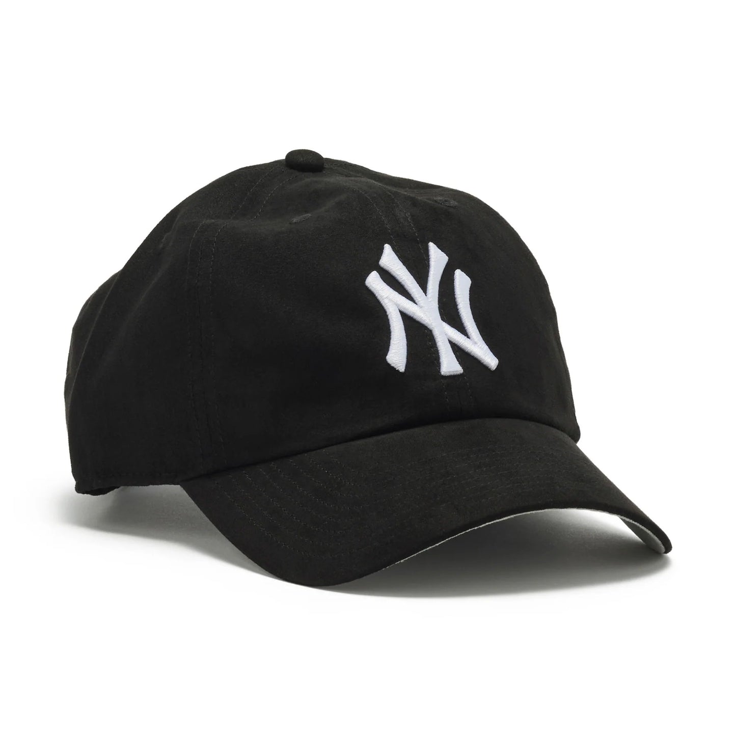 ’47 BRAND New York Yankees - CLEAN UP Ballpark Suede BLACK 【14858249 47A B-BPSDE17USS-BK】