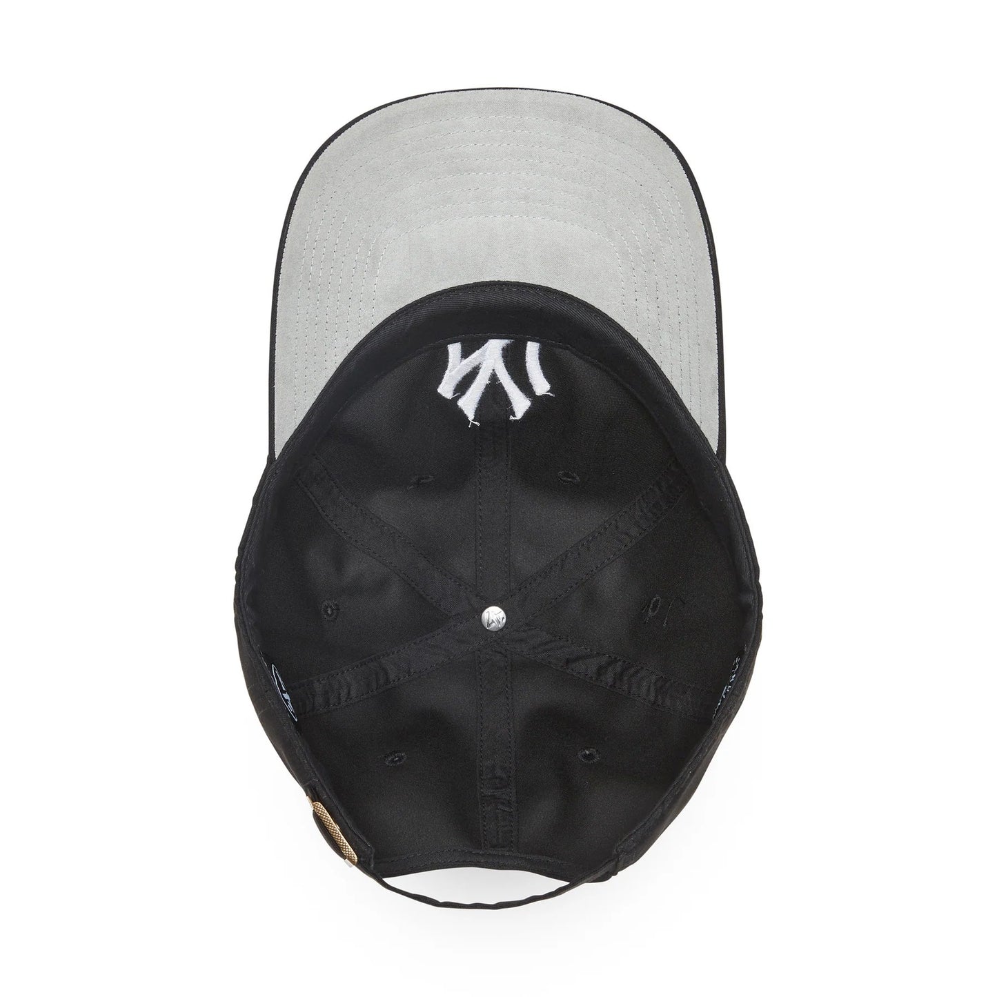 ’47 BRAND New York Yankees - CLEAN UP Ballpark Suede BLACK 【14858249 47A B-BPSDE17USS-BK】