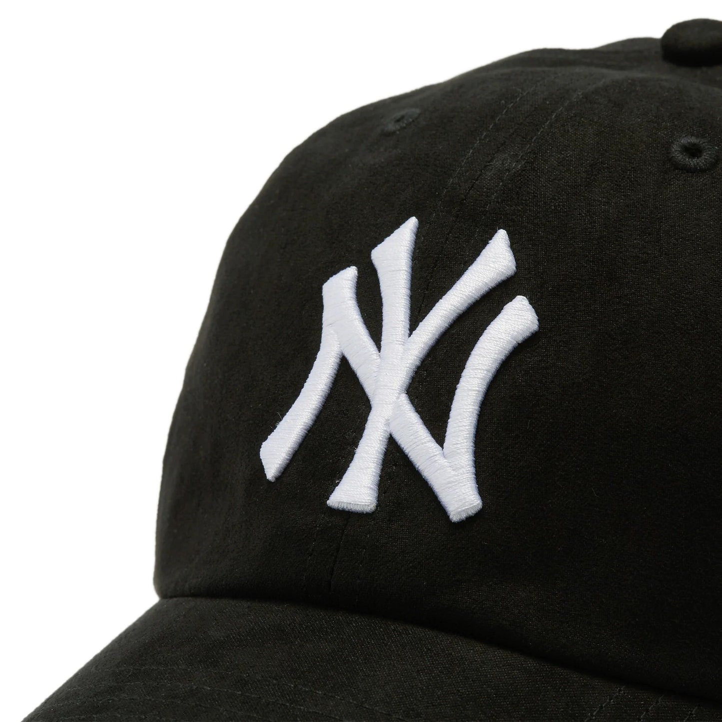 ’47 BRAND New York Yankees - CLEAN UP Ballpark Suede BLACK 【14858249 47A B-BPSDE17USS-BK】