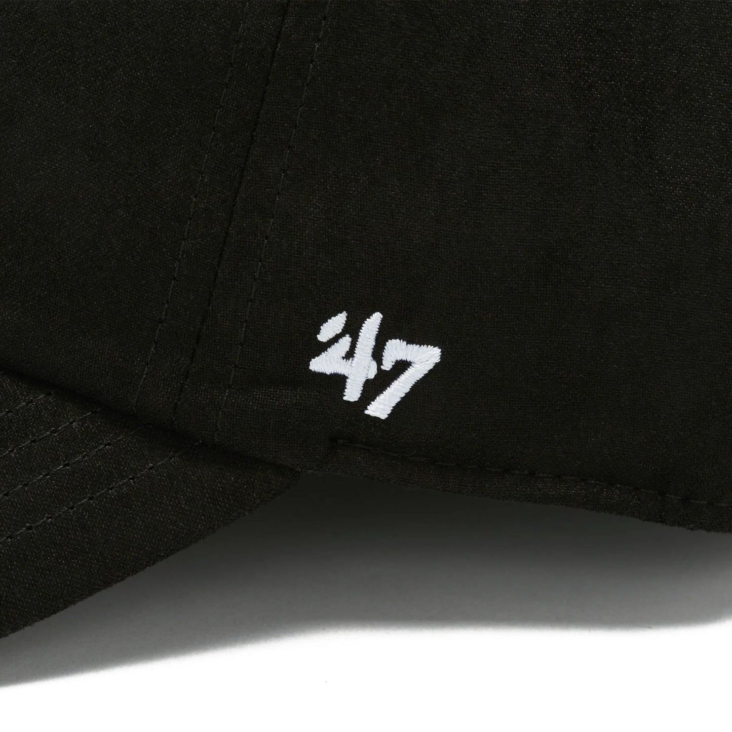 ’47 BRAND New York Yankees - CLEAN UP Ballpark Suede BLACK 【14858249 47A B-BPSDE17USS-BK】