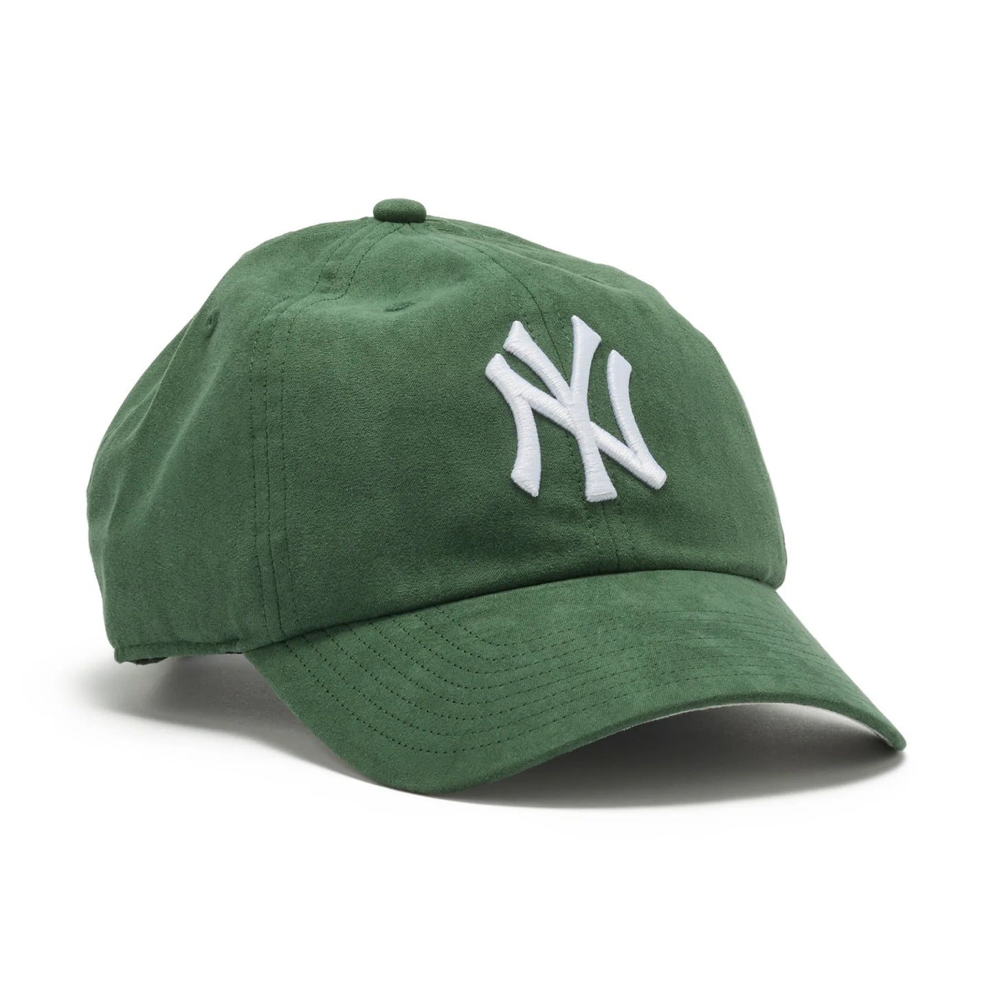 ’47 BRAND New York Yankees - CLEAN UP Ballpark Suede D.GREEN 【14858250 47A B-BPSDE17USS-DG】