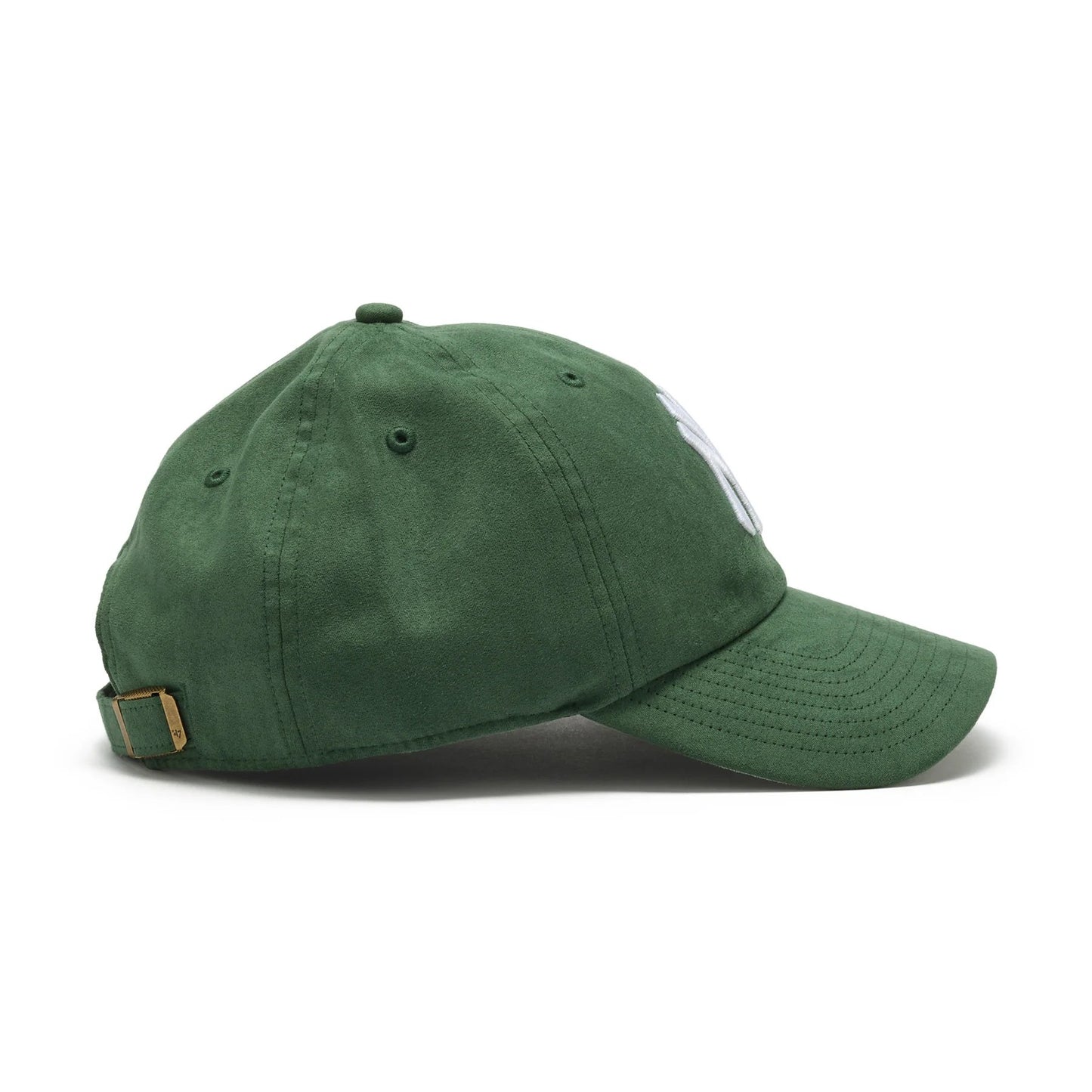 ’47 BRAND New York Yankees - CLEAN UP Ballpark Suede D.GREEN 【14858250 47A B-BPSDE17USS-DG】
